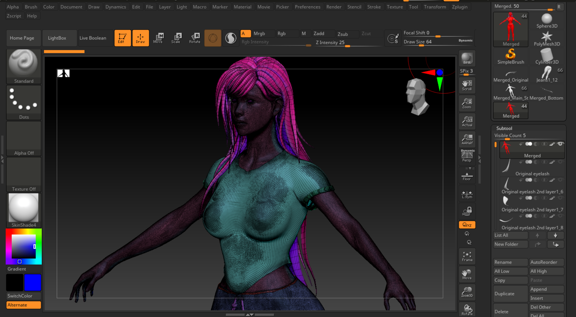 Setting polygroups before exporting to Substance Painter